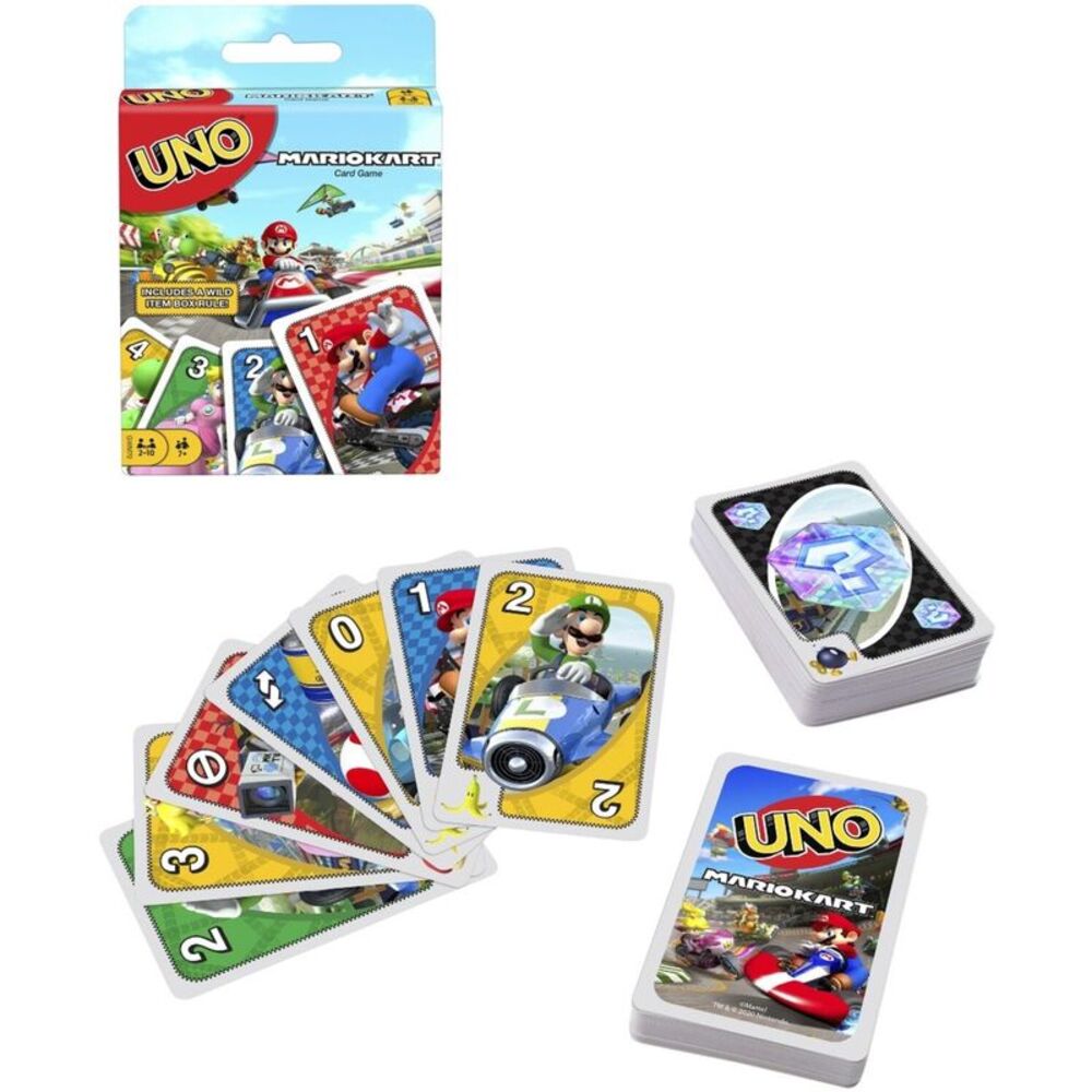 Mattel Games - UNO: Mario Kart (Nintendo)  COLLECTIBLES
